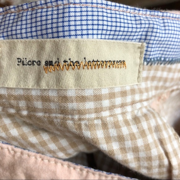 EUC Anthropologie Pilcro Peach Cotton Trouser Pant - Picture 6 of 8